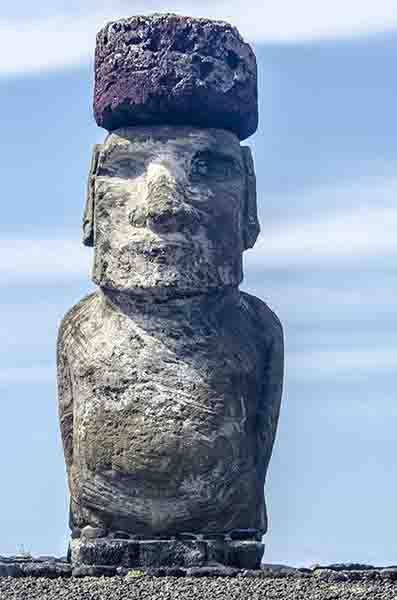 82 - Chile - isla de Rapa Nui o Pascua - Ahu Tongariki